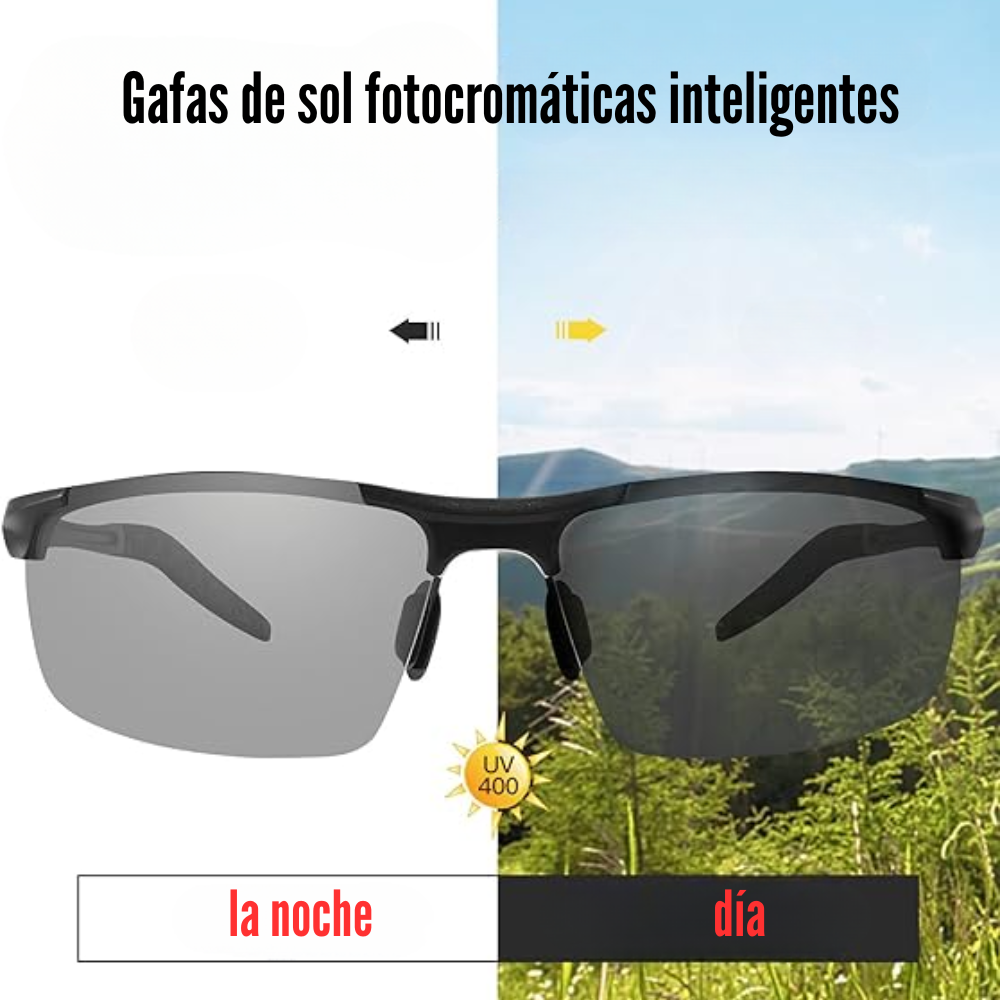 Gafas de sol fotocromáticas inteligentes