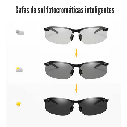 Gafas de sol fotocromáticas inteligentes